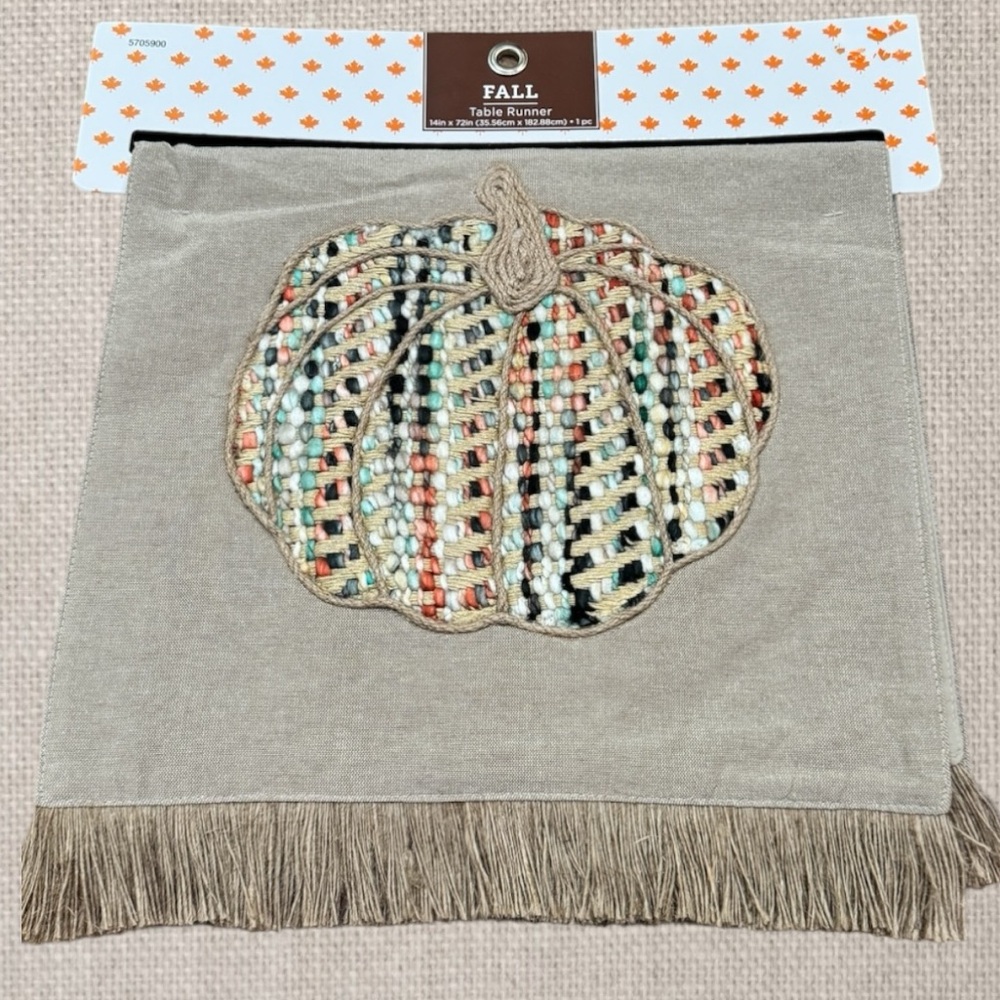 Fall Table Runner 1 PC - Picture 8 of 9